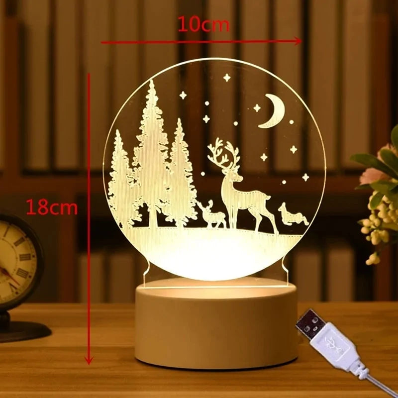 Romantic 3D Lamp