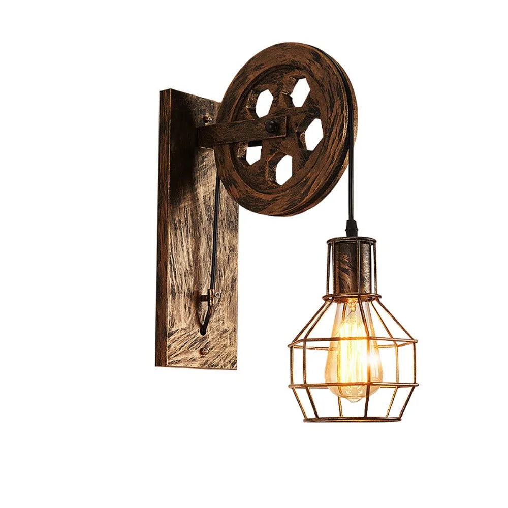 Retro Vintage Industrial Wall Lamp Shade Fixture