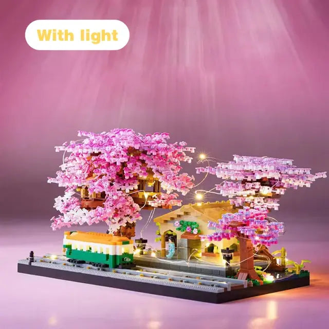 Sakura Flower Treehouse DIY