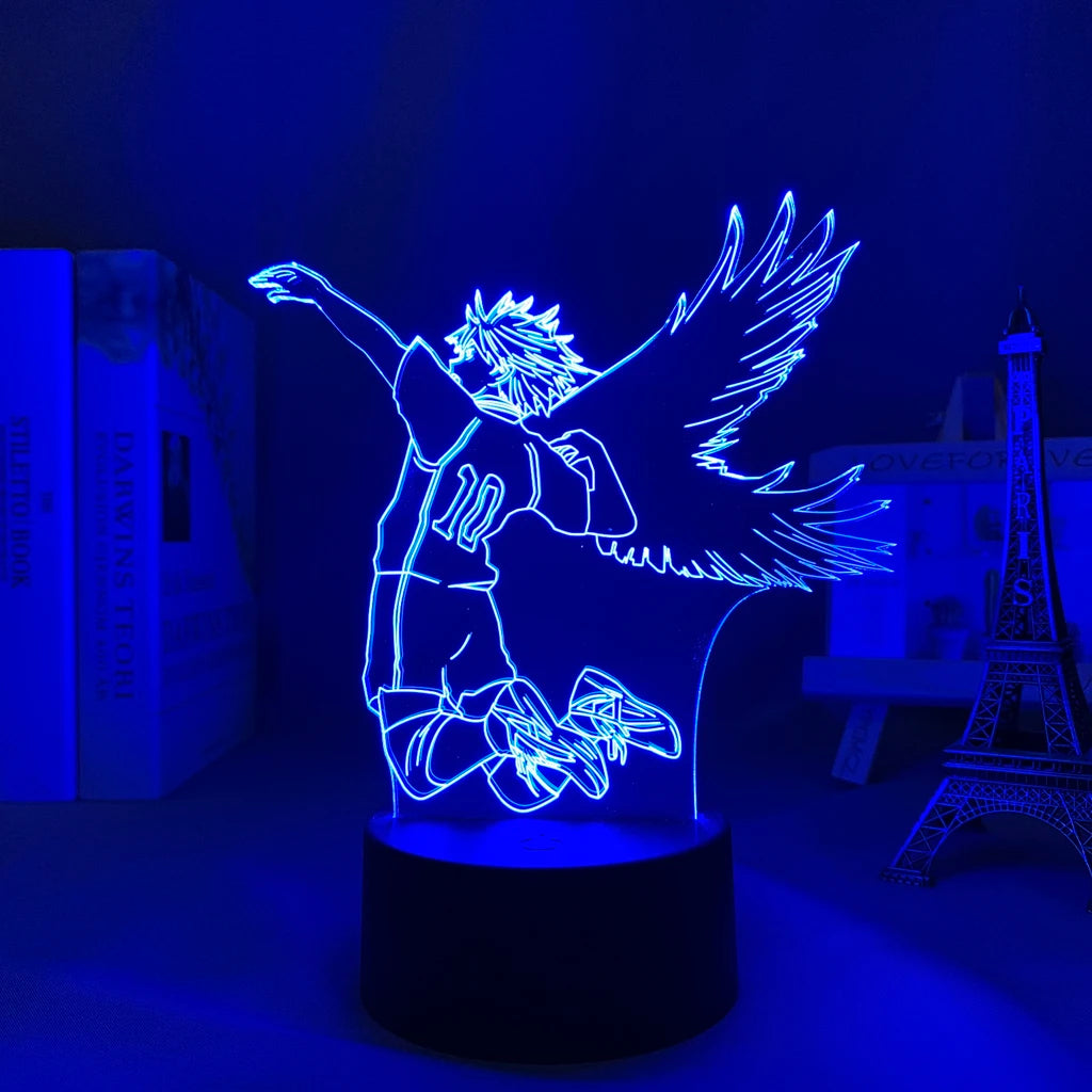 Manga Haikyuu 3d Lamp for Room Decor