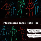 Led Neon Dance Party Atmosphere Decor Lamp RopeTube Waterproof Multicolor Led Strip