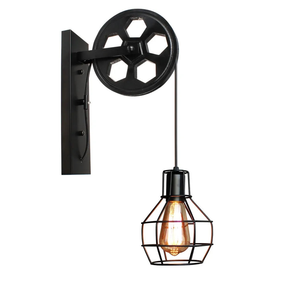 Retro Vintage Industrial Wall Lamp Shade Fixture