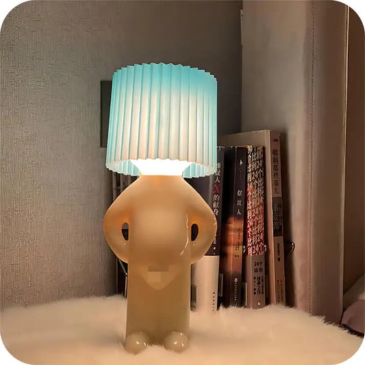 Creative Desk Lamp Shy Little Naughty Boy