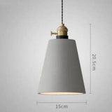 Vintage Style Cemented Pendant Light