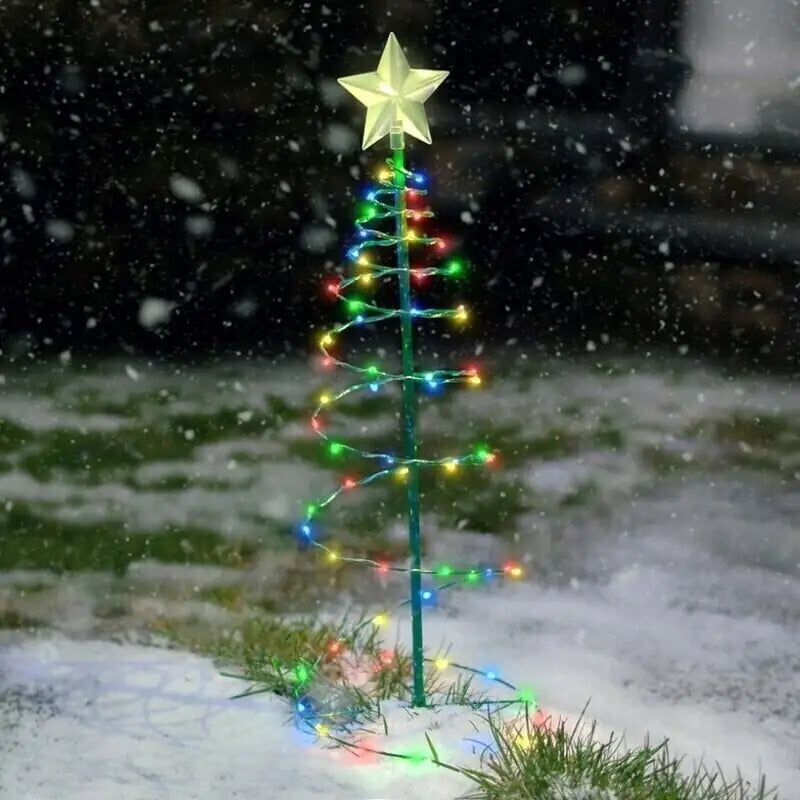 Solar LED Christmas Tree Lights