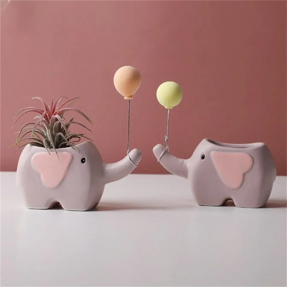 Dinosaur-Shaped Flower Pot For Home Decoration