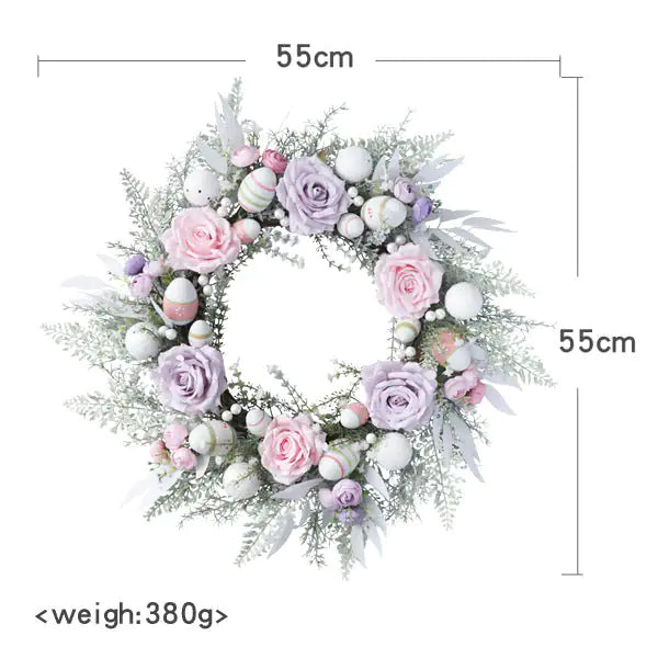 Home Easter Wreath Door Decoration