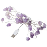 Natural Amethyst Decorative Lights Stones