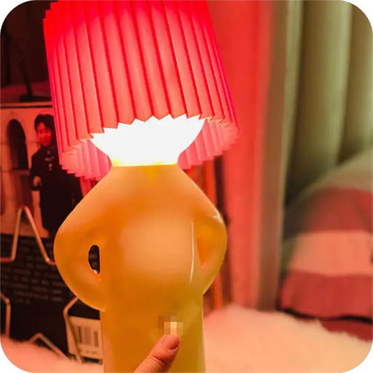 Creative Desk Lamp Shy Little Naughty Boy