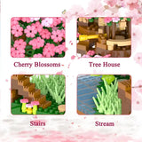 Sakura Flower Treehouse DIY