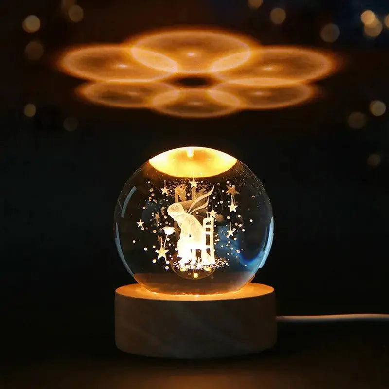 Crystal Ball LED Night Light