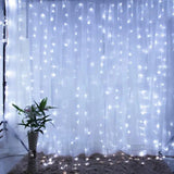 Christmas Curtain Lights