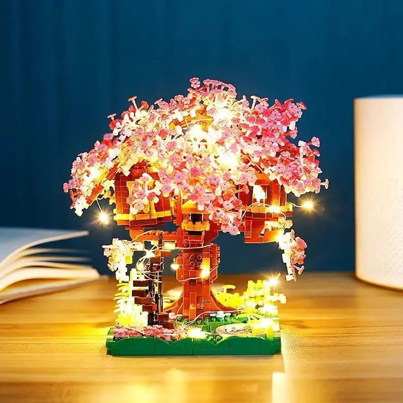 Sakura Flower Treehouse DIY