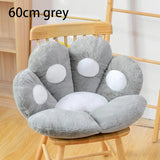 Cat Bear Paw Plush Seat Cushion - Indoor Floor Stuffed Sofa Decor Pillow