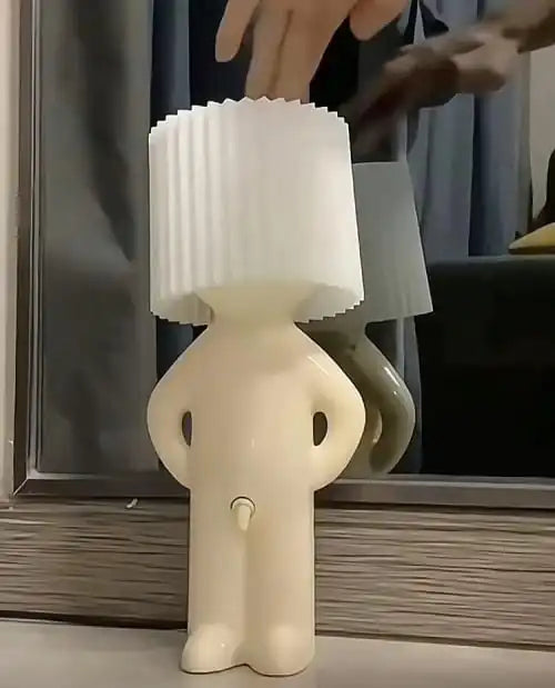 Creative Desk Lamp Shy Little Naughty Boy