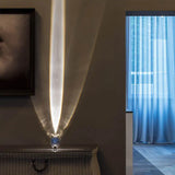 Italian Designer LED Crystal Table Lamp: "Eye of the Sky" Egg-shaped Night Light