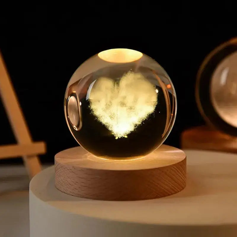 Crystal Ball LED Night Light